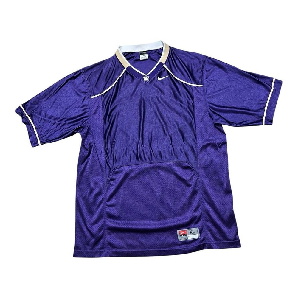 Nike Jersey Mens Size X-Large Purple Washington Huskies Jersey Shirt Football